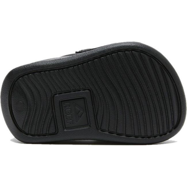 REEF Kids' Little One Slide Black/White CJ2140