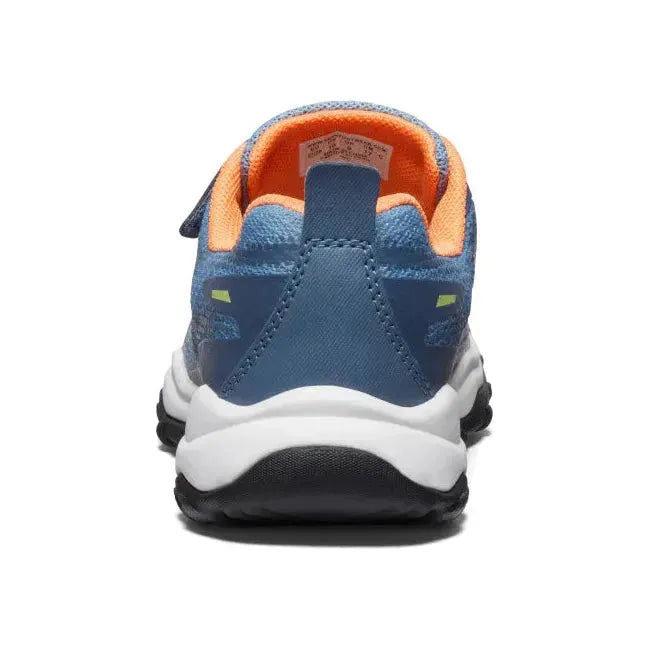 Keen Kids' Wanduro Speed Hiking Shoe Vintage Indigo/Tangerine 1028766