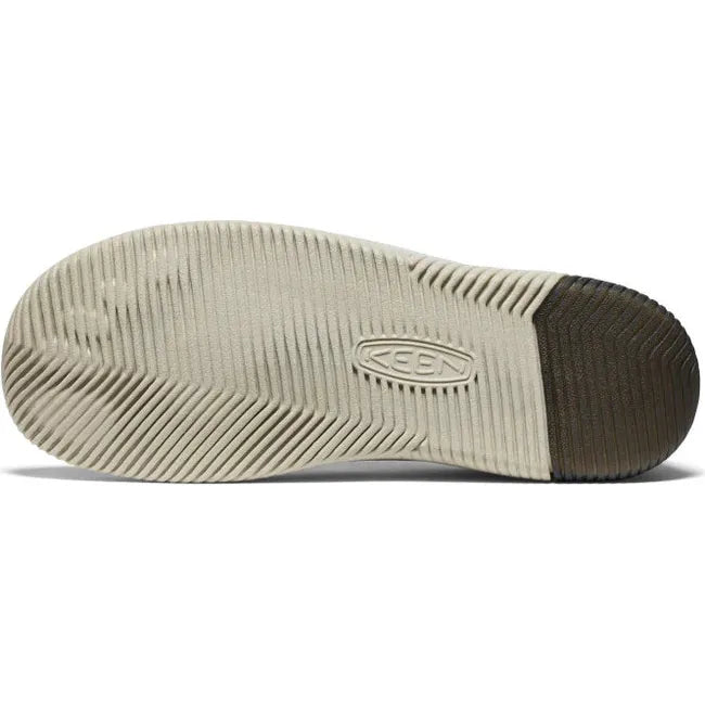 Sole of Men's Keen KNX Knit Sneaker in Black Magnet colorway