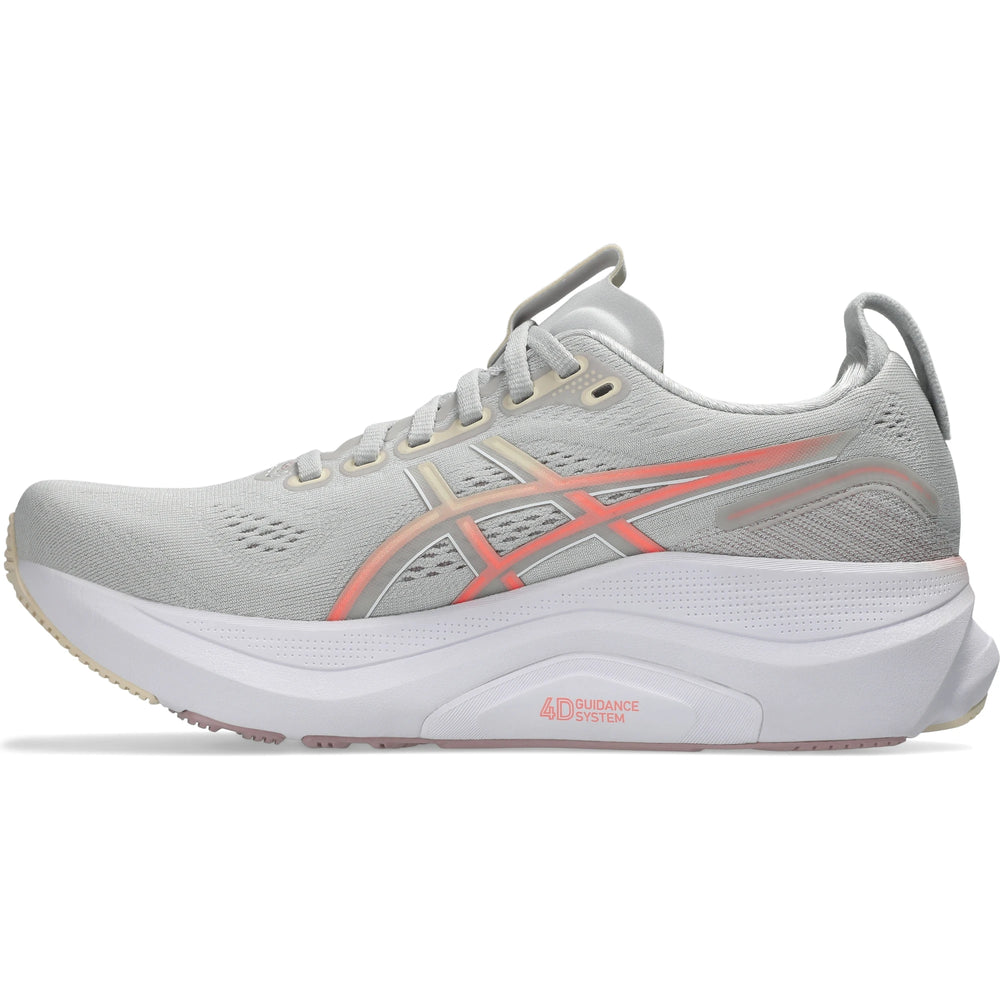 Inside of ASICS Women's Gel-Kayano 32 Running Shoe in Cloud Grey/Seashell