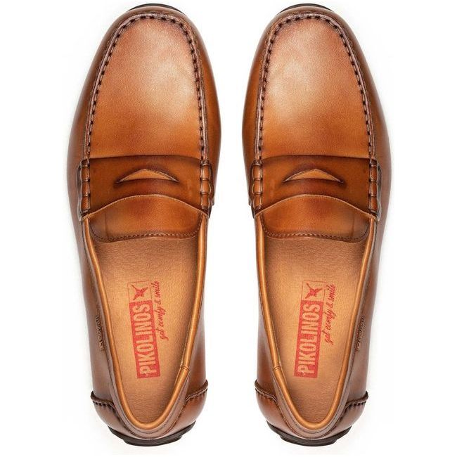 Pikolinos Men's Conil Penny Loafer M1S-3190 BRANDY