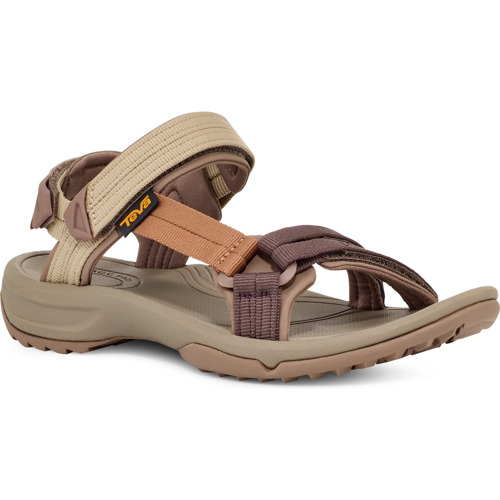 Front angle of Teva Women's Terra Fi Lite Sandal in Incense/Lion