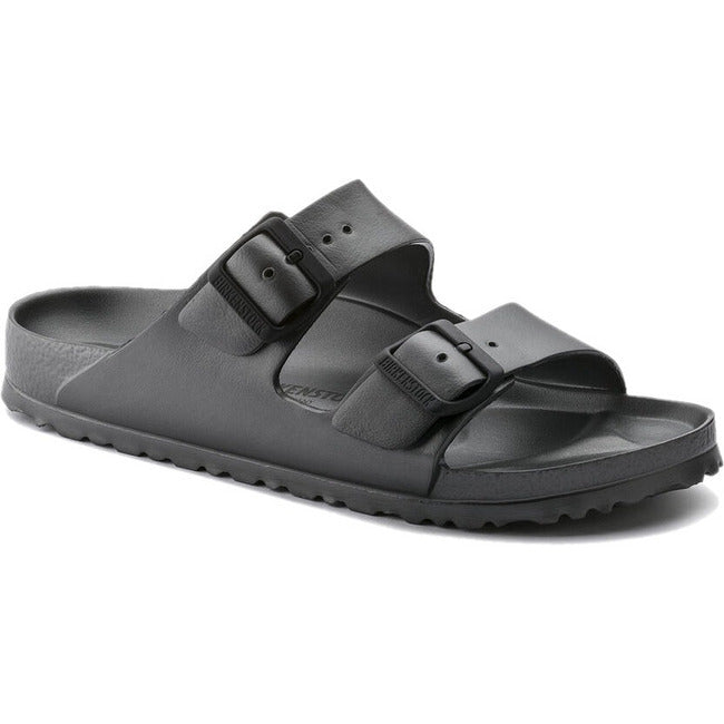 Birkenstock Arizona EVA Metallic Anthracite Two Strap Sandal