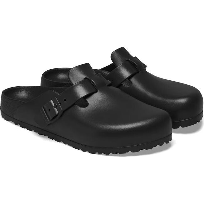 Pair of  of Birkenstock Unisex Boston EVA Clogs in Black