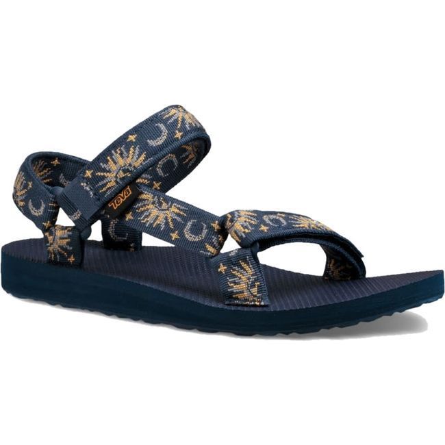 Teva Women's Original Universal Sandal SUN AND MOON INSIGNIA BLUE 1003987-SAMIB