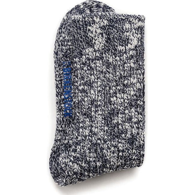 Birkenstock Women's Cotton Slub Sock Blue/White 1008034