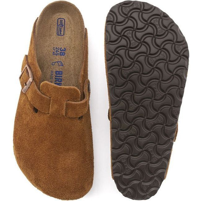 Birkenstock Women's Boston Soft Footbed Mink Narrow Clog 1009543