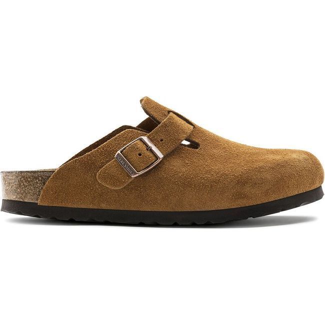 Birkenstock Women's Boston Soft Footbed Mink Narrow Clog 1009543