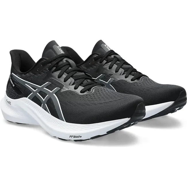 ASICS Men's GT-2000 12 Running Shoe Black/Carrier Grey 1011B691-002