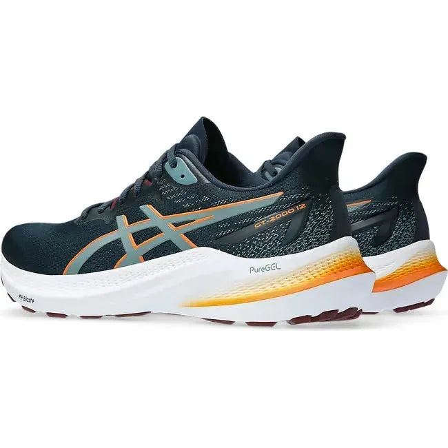 ASICS Men's GT-2000 12 Running Shoe French Blue/Foggy Teal 1011B691-401