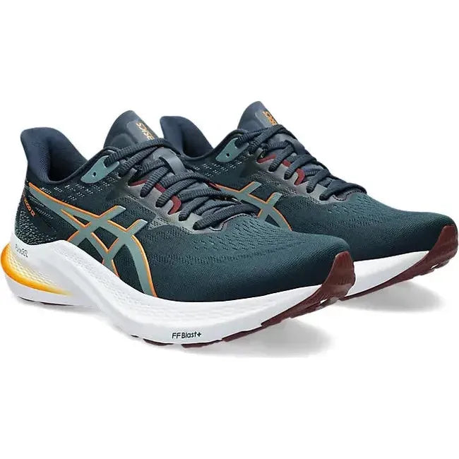 ASICS Men's GT-2000 12 Running Shoe French Blue/Foggy Teal 1011B691-401