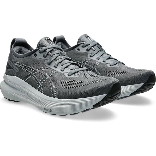 Pair of Men's Asics Gel-Kayano 31 Running Shoes in steel grey with cushioned outsole