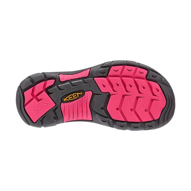 Sole of Keen Kids' Newport H2 Sandal in Midnight Navy Baltic 