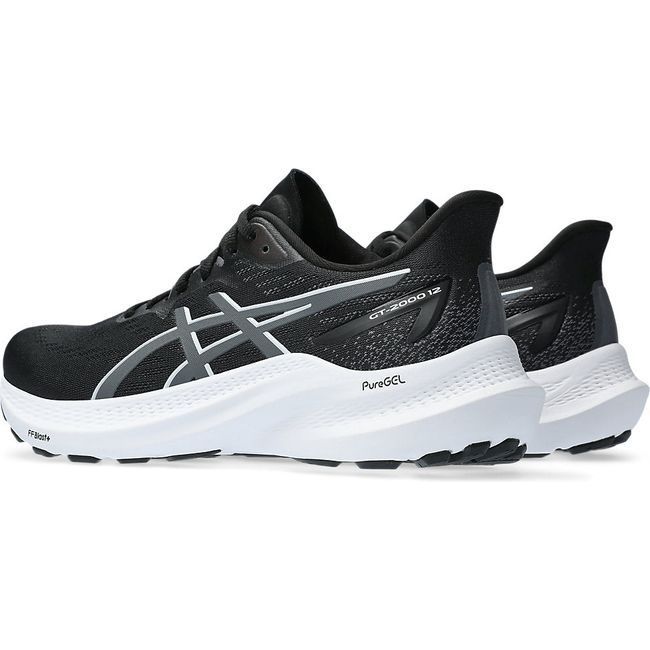 ASICS Women's GT-2000 12 Running Shoe Black/Carrier Grey 1012B506-002
