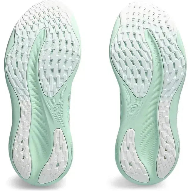 ASICS Women's Gel-Nimbus 26 Running Shoe Mint Tint/Pale Mint 1012B601-300