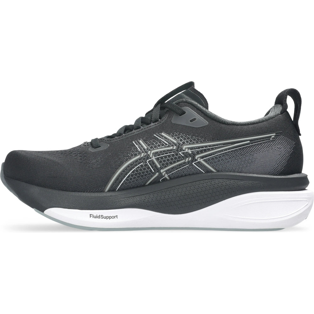 Inside of ASICS Women's Gel-Kayano 33 Running Shoe in Black/White
