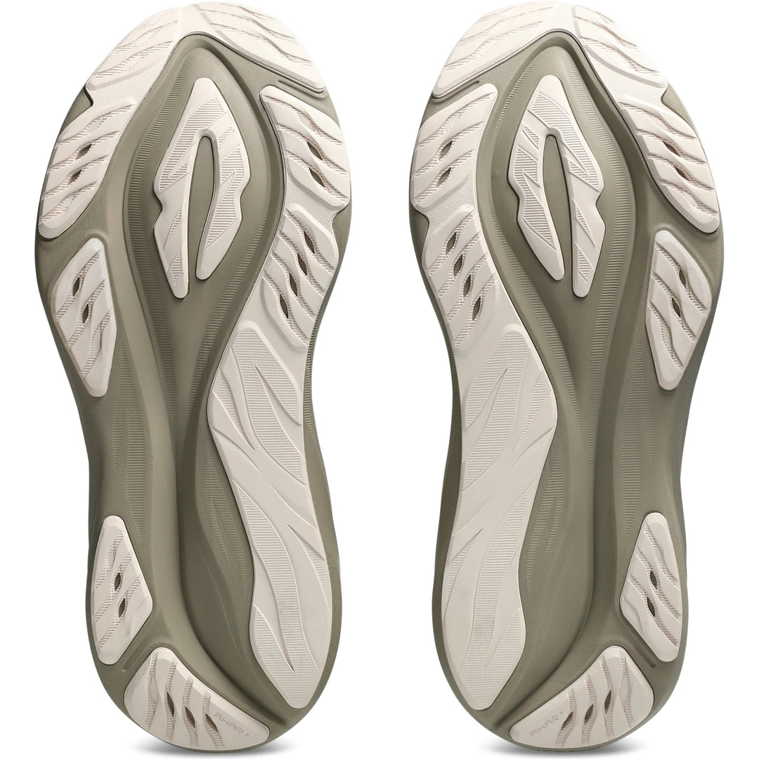 Soles of ASICS Women&