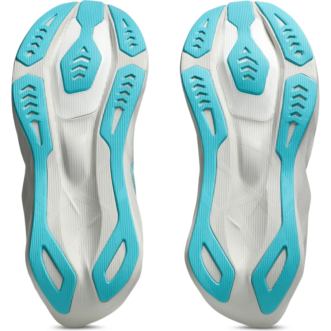 Soles of ASICS Women&