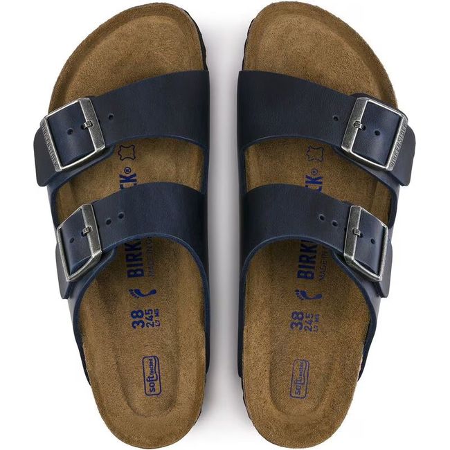 Birkenstock Unisex Arizona Soft Footbed Oiled Leather Sandal