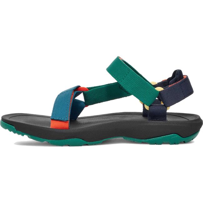 Medial side of Kids Teva Hurricane XLT 2 Sandal in Blue Coral Multi