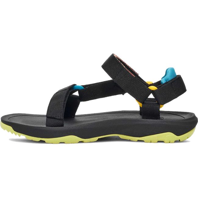 Medial side of Kids Teva Hurricane XLT 2 Sandal in Black Multi
