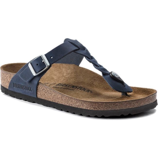 Birkenstock Women's Gizeh Braid Sandal Navy 1020992