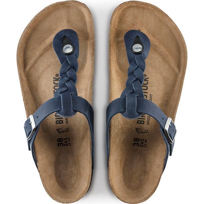 Birkenstock Women's Gizeh Braid Sandal Navy 1020992