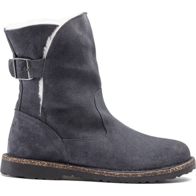 Birkenstock Women's Uppsala Shearling Graphite Boot 1021084