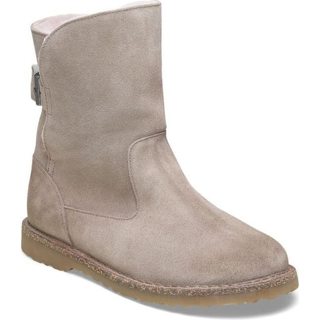 Birkenstock Women's Uppsala Shearling Gray Taupe Boot 1023742