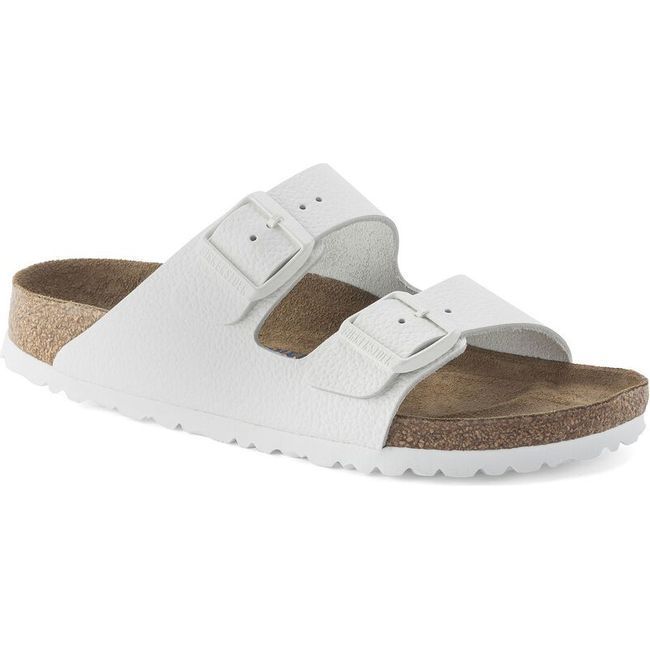 Birkenstock Women's Arizona Soft Footbed White Sandal 1024945/1024952