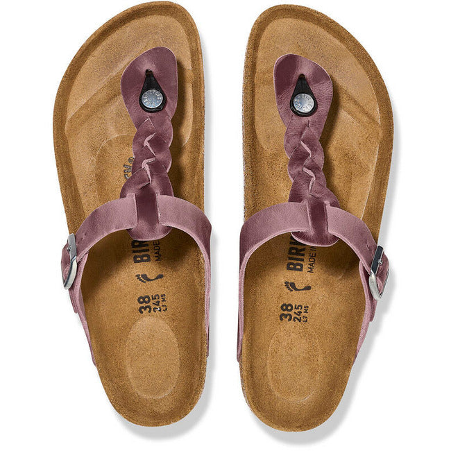 Birkenstock Women's Gizeh Braid Oiled Leather Sandal