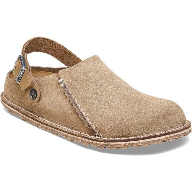 Birkenstock Women's Lutry Gray Taupe Narrow Clog 1025297