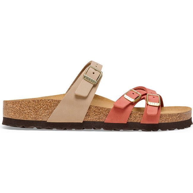 Birkenstock Women's Franca Sandal MARS RED/SANDCASTLE 1025770