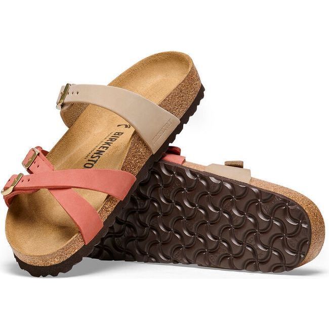 Birkenstock Women's Franca Sandal MARS RED/SANDCASTLE 1025770