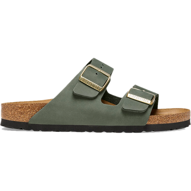 Birkenstock Women's Arizona Nubuck Thyme Narrow Sandal 1025772