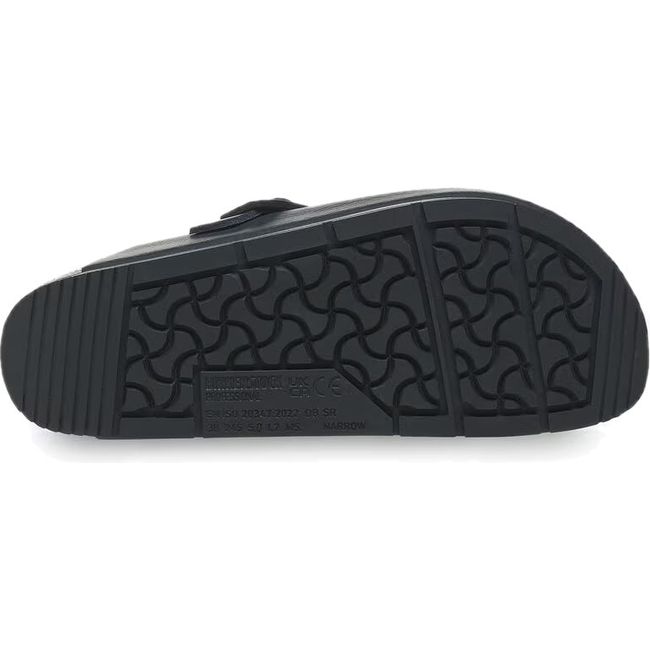 Sole of Birkenstock Unisex Boston Pro Clogs in black