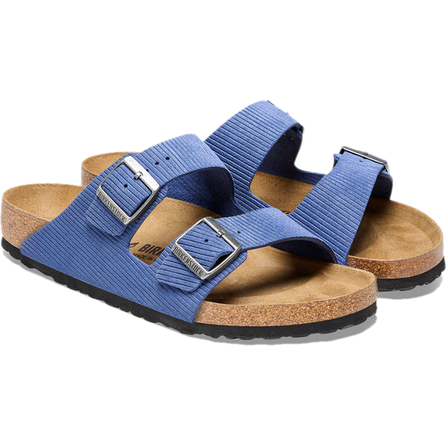 Birkenstock Women&#39;s Arizona Corduroy Indigo Sandal 1026134