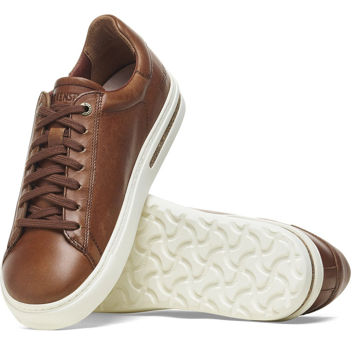 Outsole of Birkenstock Unisex Bend Low Leather Sneaker in Cognac