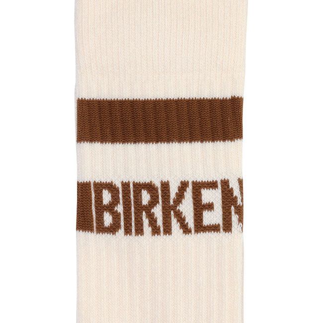 Birkenstock Unisex Cotton Tennis Sock Eggshell 1026209