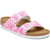 Birkenstock Women's Arizona Birko-Flor Marble Pink Narrow Sandal 1026548