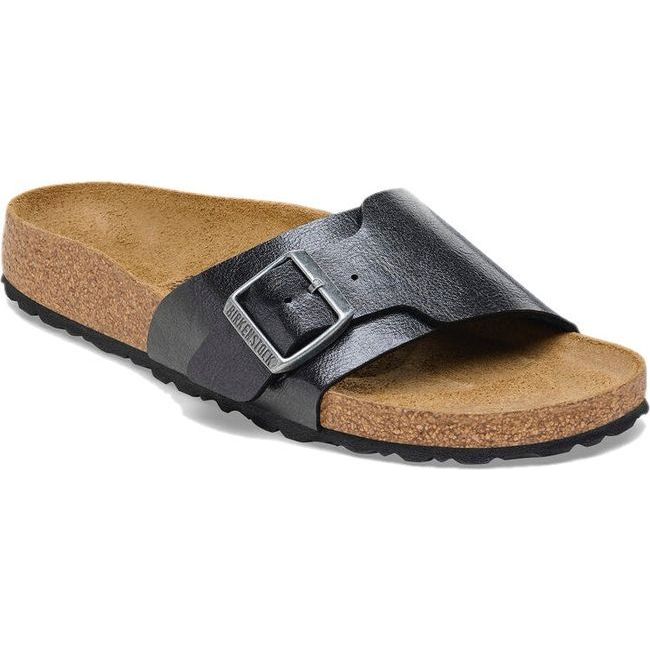 Birkenstock Women's Catalina Birko-Flor Graceful Licorice Narrow Sandal 1026530