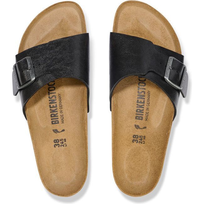 Birkenstock Women's Catalina Birko-Flor Graceful Licorice Narrow Sandal 1026530