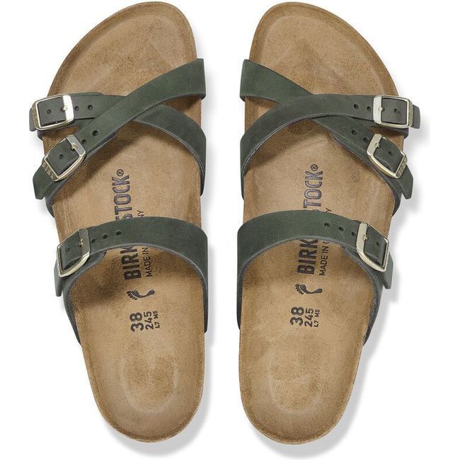 Birkenstock Women's Franca Thyme Oiled Leather Sandal 1027999