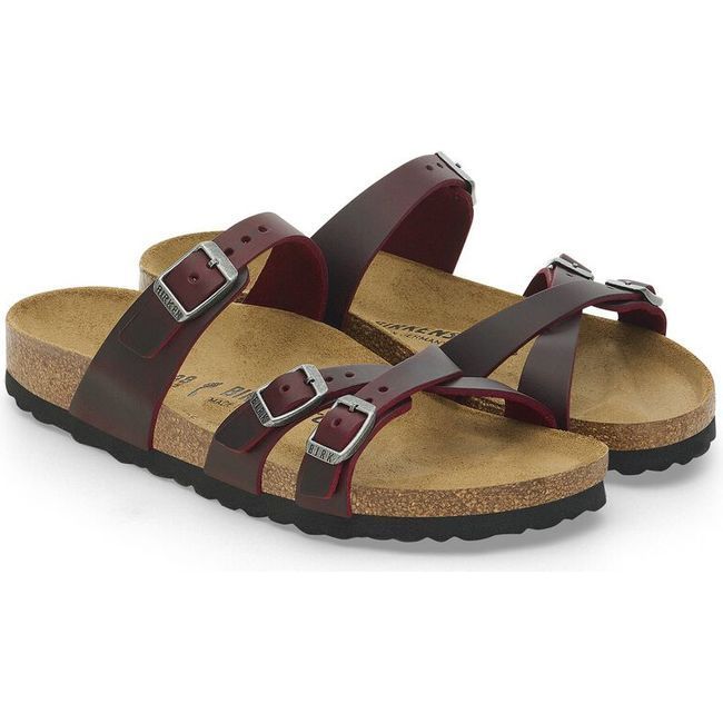 Birkenstock Women's Franca Zinfandel Oiled Leather Sandal 1028019