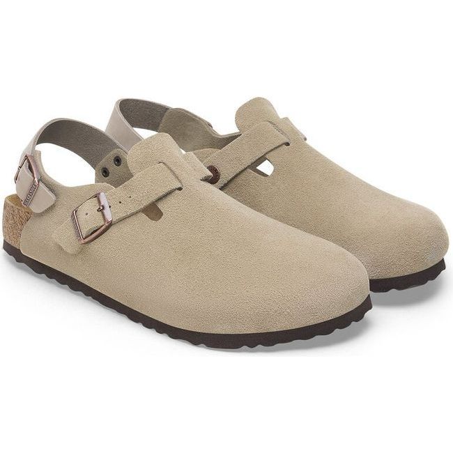 Birkenstock Women's Tokio Taupe Narrow Clog 1028287