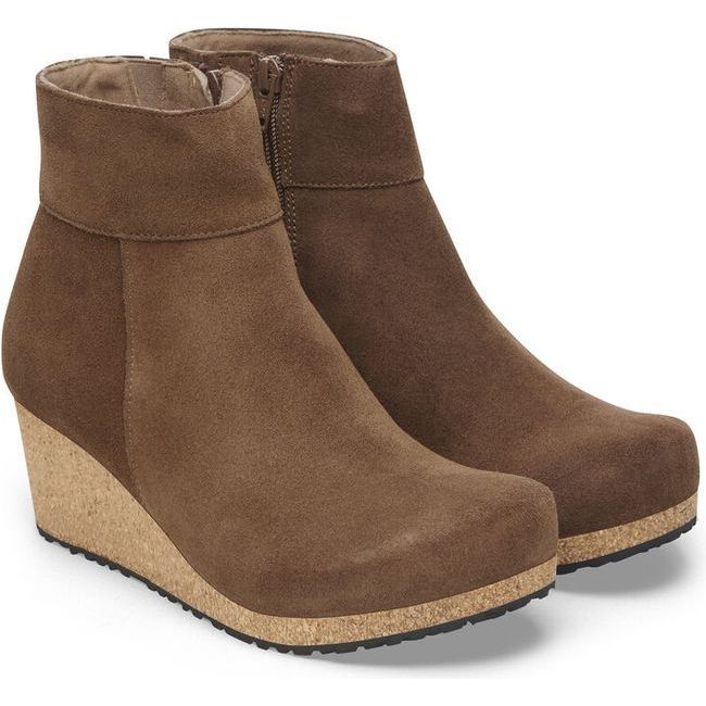 Birkenstock Women's Ebba Dark Tea Narrow Ankle Boot 1028399