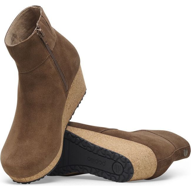 Birkenstock Women's Ebba Dark Tea Narrow Ankle Boot 1028399