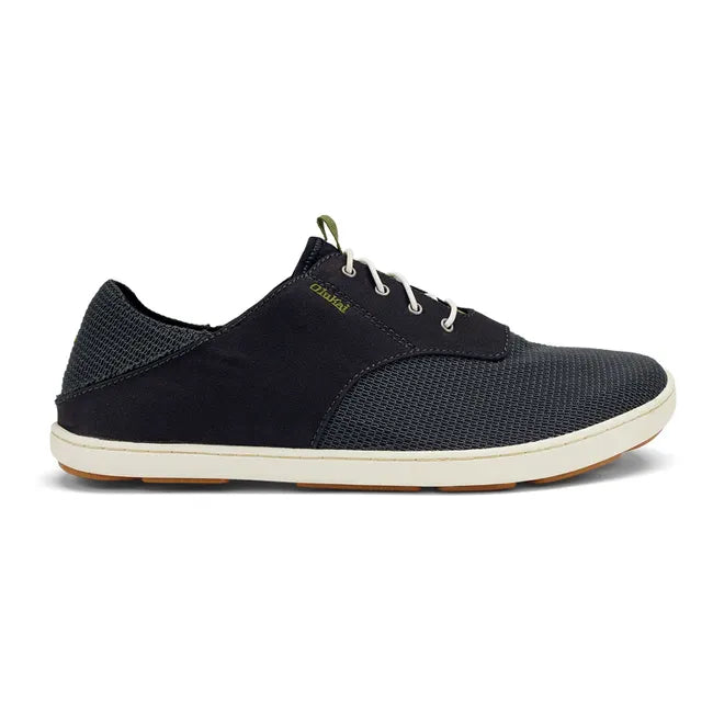 Olukai Men's Nohea Moku Sneaker Black/Black 10283-4040