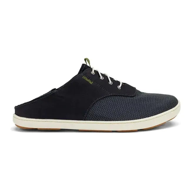 Olukai Men's Nohea Moku Sneaker Black/Black 10283-4040