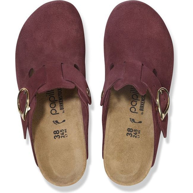 Birkenstock Women's Fanny Ring-Buckle Berry Crush Narrow Clog 1028434